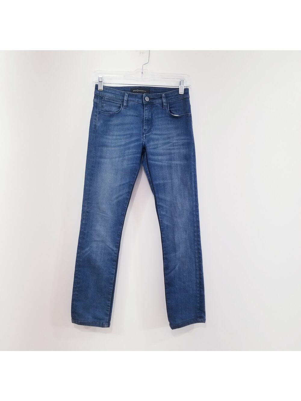BrockenBow Skinny EMMA Denim Bleu Whiskers Jeans Low Rise Slim